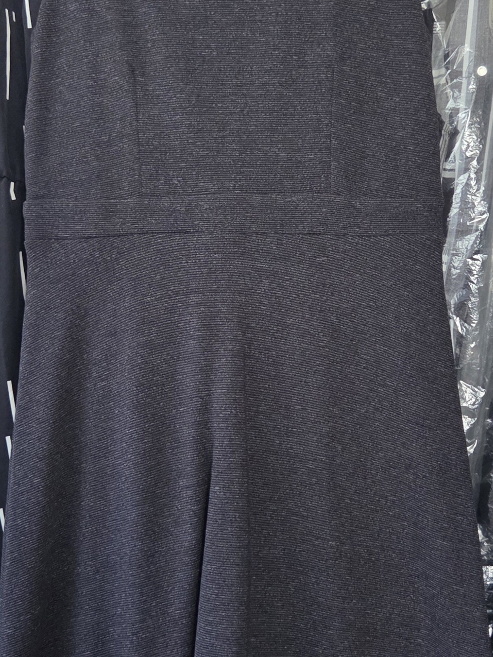 Women's Dark Charcoal A-Line Dress